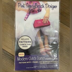 Pink Sands Clutch Starter w/ Pattern
